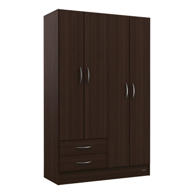 ROPERO MOSCONI 4 PUERTAS CHOCOLATE