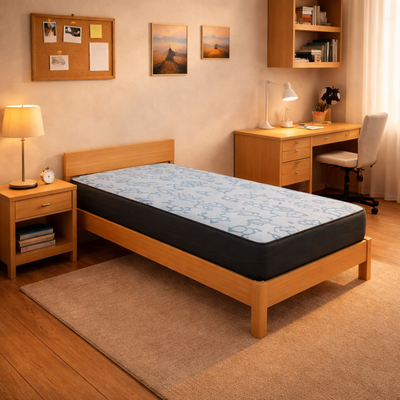 COLCHON 80x190x18 ESPUMA LUNA DEL SUR MATELASSE PLUS