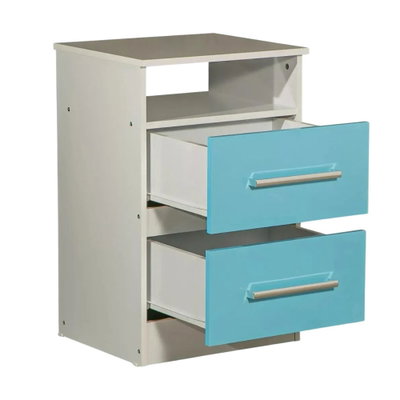 MESA DE LUZ MAXIMO INFANTIL CELESTE