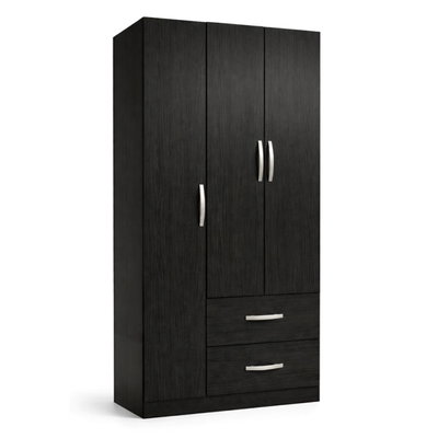 ROPERO MAXIMO FAMILY 3 PUERTAS EBANO