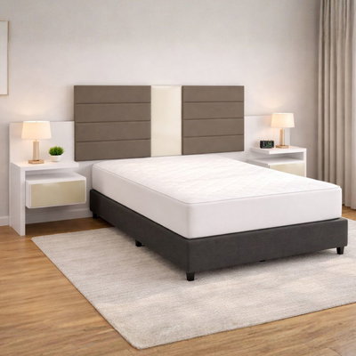 RESPALDO DE SOMMIER DELOS 2½ PLAZAS BLANCO