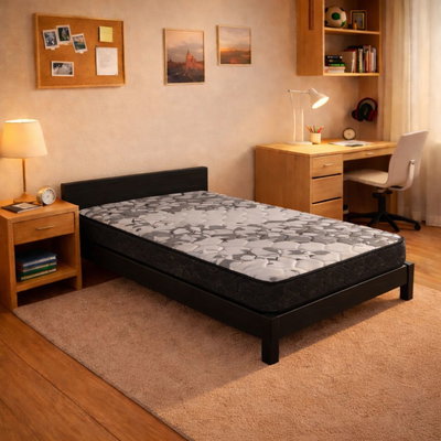 COLCHON 100x190x18 ESPUMA LUNA DEL SUR MATELASSE PLUS 