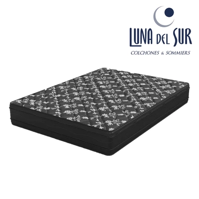 COLCHON LUNA DEL SUR 160x190x27 QUEEN SIZE PILLOW ESPUMA SUPER PLUS 