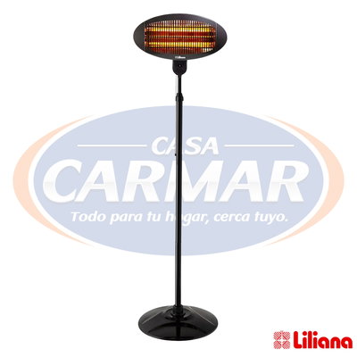 ESTUFA INFRARROJA LILIANA EXTERIOR DE PIE 2000W