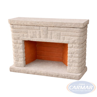 HOGAR DECORATIVO REVESTIMIENTO 115 CM SIN LEÑO