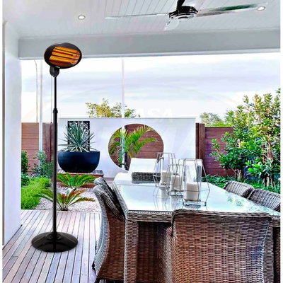 ESTUFA INFRARROJA LILIANA EXTERIOR DE PIE 2000W