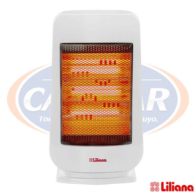 ESTUFA INFRARROJA LILIANA SPINHOT 3 VELAS 1400W GIRATORIA
