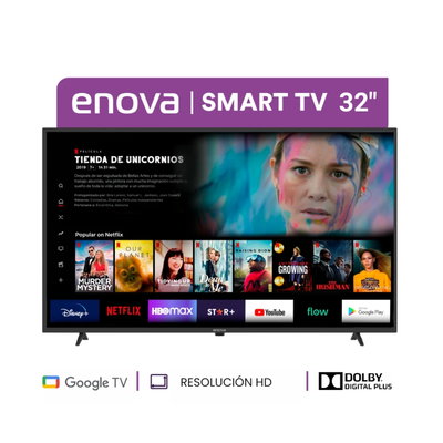TELEVISOR ENOVA 32 SMART GOOGLETV