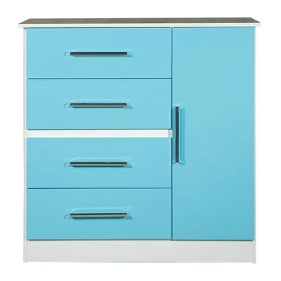 COMODA MAXIMO INFANTIL CELESTE