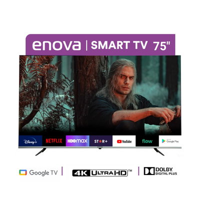 TELEVISOR ENOVA 75 SMART 4K GOOGLE TV