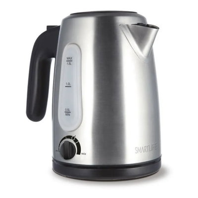 PAVA ELECTRICA SMARTLIFE INOXIDABLE C/REGULADOR 1,5L