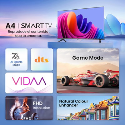 TELEVISOR HISENSE 40 SMART VIDAA