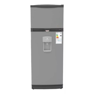 HELADERA BAMBI 1800 365 LITROS GRIS PLATA C/DISPENSER