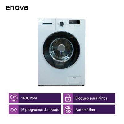 LAVARROPAS ENOVA 8KG FRONTAL INVERTER