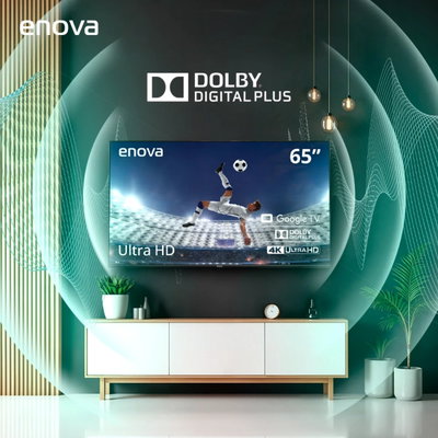 TELEVISOR ENOVA 65 SMART 4K GOOGLE TV