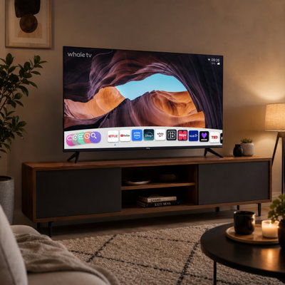 TELEVISOR KANJI 55 4K QLED SMART WhaleOS ANDROID