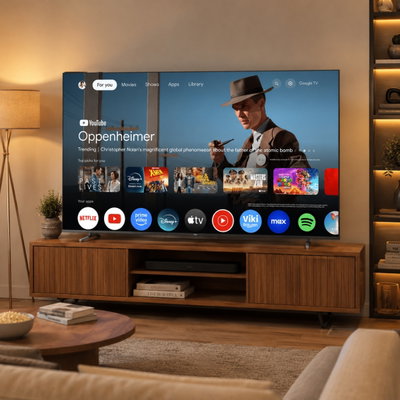 TELEVISOR KANJI 65 4K QLED SMART WhaleOS ANDROID