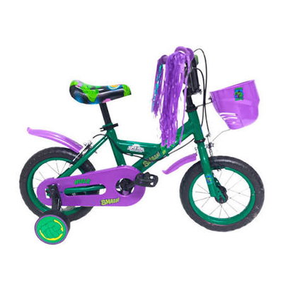BICICLETA DENCAR ROD.12 VERDE HULK