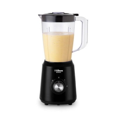 LICUADORA LILIANA BLACKLIC 1,5L 2VEL 600W C/MOLINILLO
