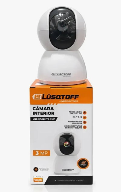 CAMARA DE SEGURIDAD LUSQTOFF INTERIOR 3MPX