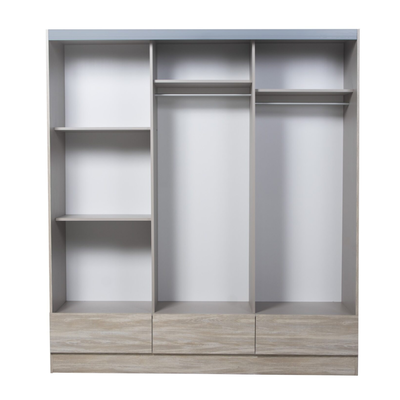 PLACARD RICCHEZZE TANA PIU 3P CORREDIZO FRESNO BLANCO