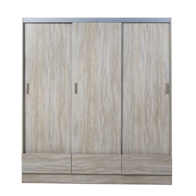 PLACARD RICCHEZZE TANA PIU 3P CORREDIZO FRESNO BLANCO