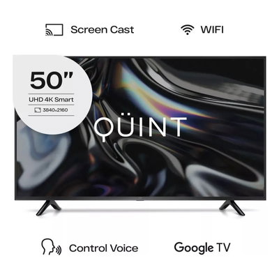 TELEVISOR QUINT 50 4K UHD SMART GOOGLETV