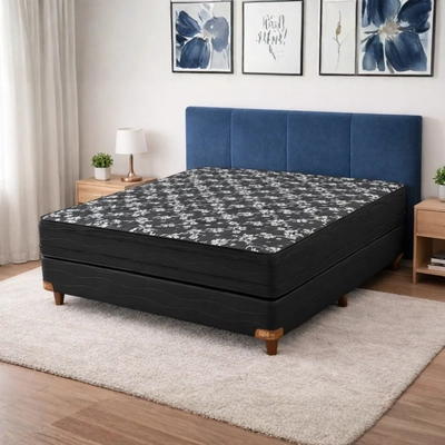 COLCHON 200x190x27 ESPUMA LUNA DEL SUR SUPER PLUS C/PILLOW 