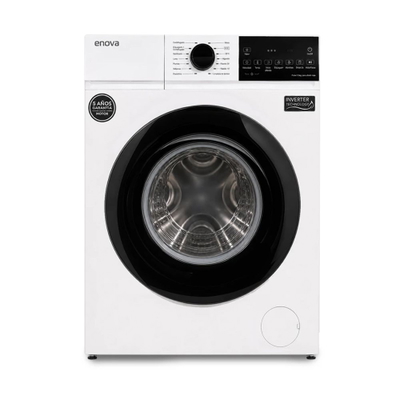 LAVARROPAS ENOVA 8KG 1200RPM FRONTAL INVERTER BLANCO