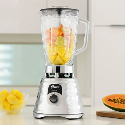 LICUADORA OSTER CLASICA 1,25 L 700W PICA HIELO JARRA DE VIDRIO