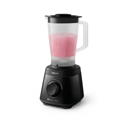 LICUADORA PHILIPS 2 L 550W 2 VEL. PICA HIELO NEGRA