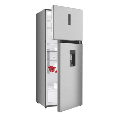 HELADERA SMARTLIFE 445 LITROS NO FROST INOX C/DISPENSER