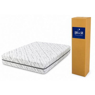 COLCHON LUNA DEL SUR 140x190x24 SUPER PLUS ROLL UP MATRESS STANDARD 