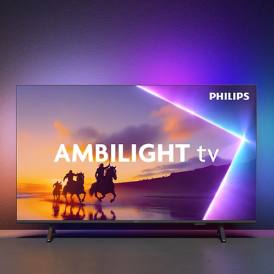 TELEVISOR PHILIPS 65 4K QLED AMBILIGHT SMART GOOGLE TV