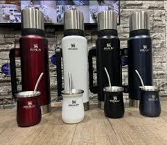 TERMO STANLEY RÉPLICA 1,2 LITROS + SET DE MATE Y BOMBILLA