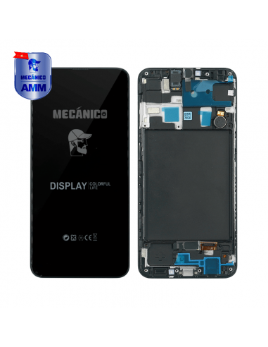 Modulo Display Samsung A20 T2o Con Marco