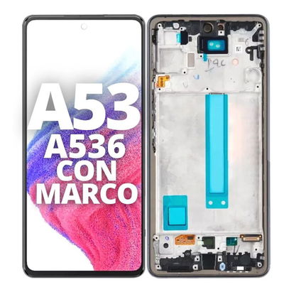 Modulo Display Samsung A53 oled con marco