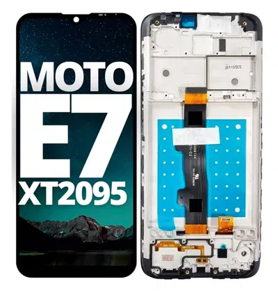 Modulo Display Moto E7 con marco