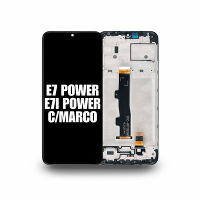 Modulo Display Moto E7 / E7i Power c Marco