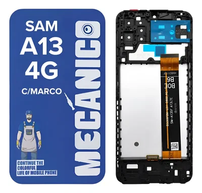 Modulo Samsung A13 4G c/marco MECANICO