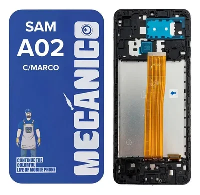 Modulo Samsung A02 con marco MECANICO