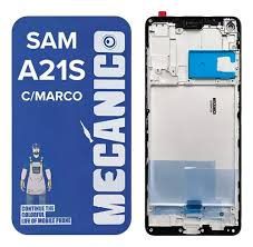 Modulo Samsung A21S con marco MECANICO