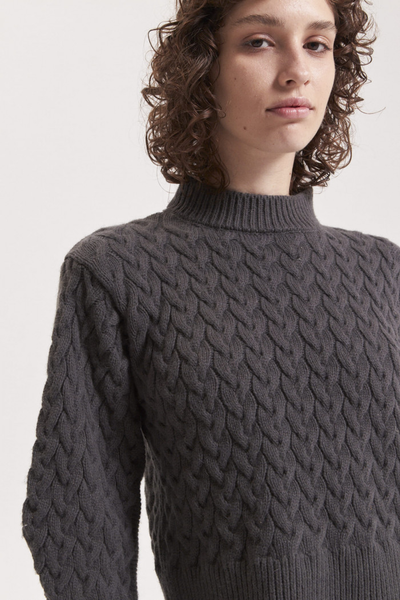 Polera Riaza Plomo