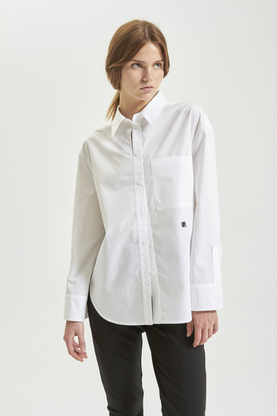 Camisa Over Arnes Blanco