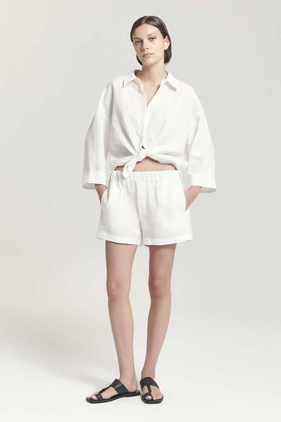 Short Alcachofa Off White