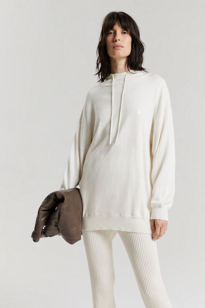 Sweater Ancho Tinto Off White