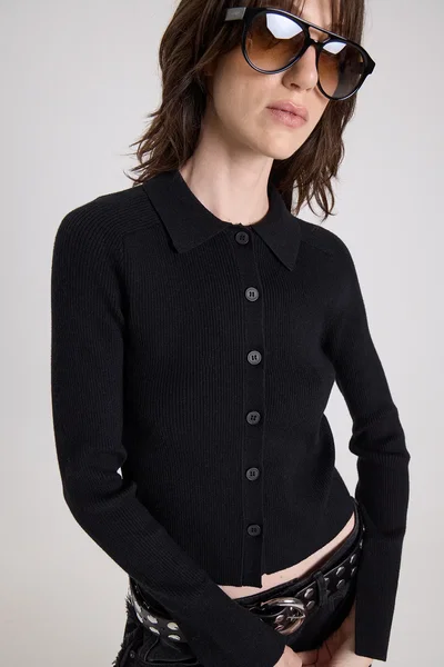 Cardigan Celtis Negro