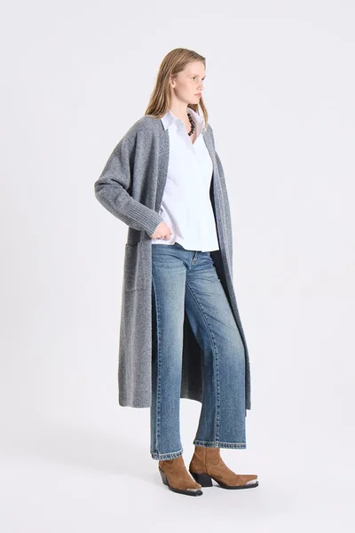 Cardigan Lucy Gris Melange