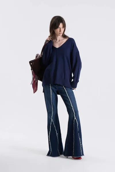 Sweater V Ageni Azul