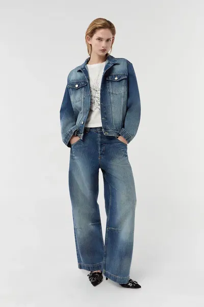 Campera Denim Isabella Azul